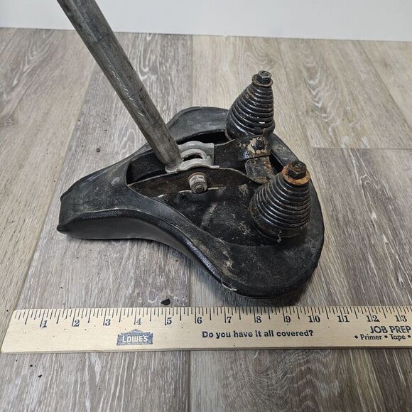 Mesinger Vintage Bicycle Spring Seat Wide Comfort Black Leather Cruiser Retro - Picture 6 of 8